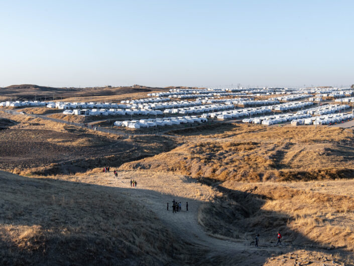 After the offensive, Syrians find shelter in Bardarash