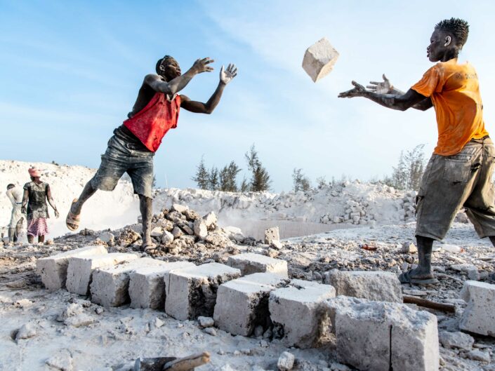 THE BRICK MAKERS OF MALINDI